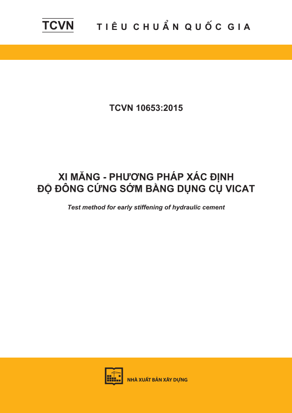 TCVN 10654:2015 Chất tạo bọt cho bê tông bọt - Phương pháp thử - Standard test method for foaming agents for use in producing cellular concrete usingpreformed foam