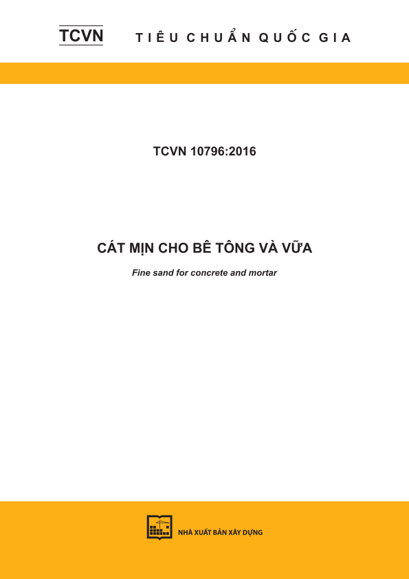 TCVN 10797:2015 Sản phẩm bó vỉa bê tông đúc sẵn - Products of precast concrete kerb